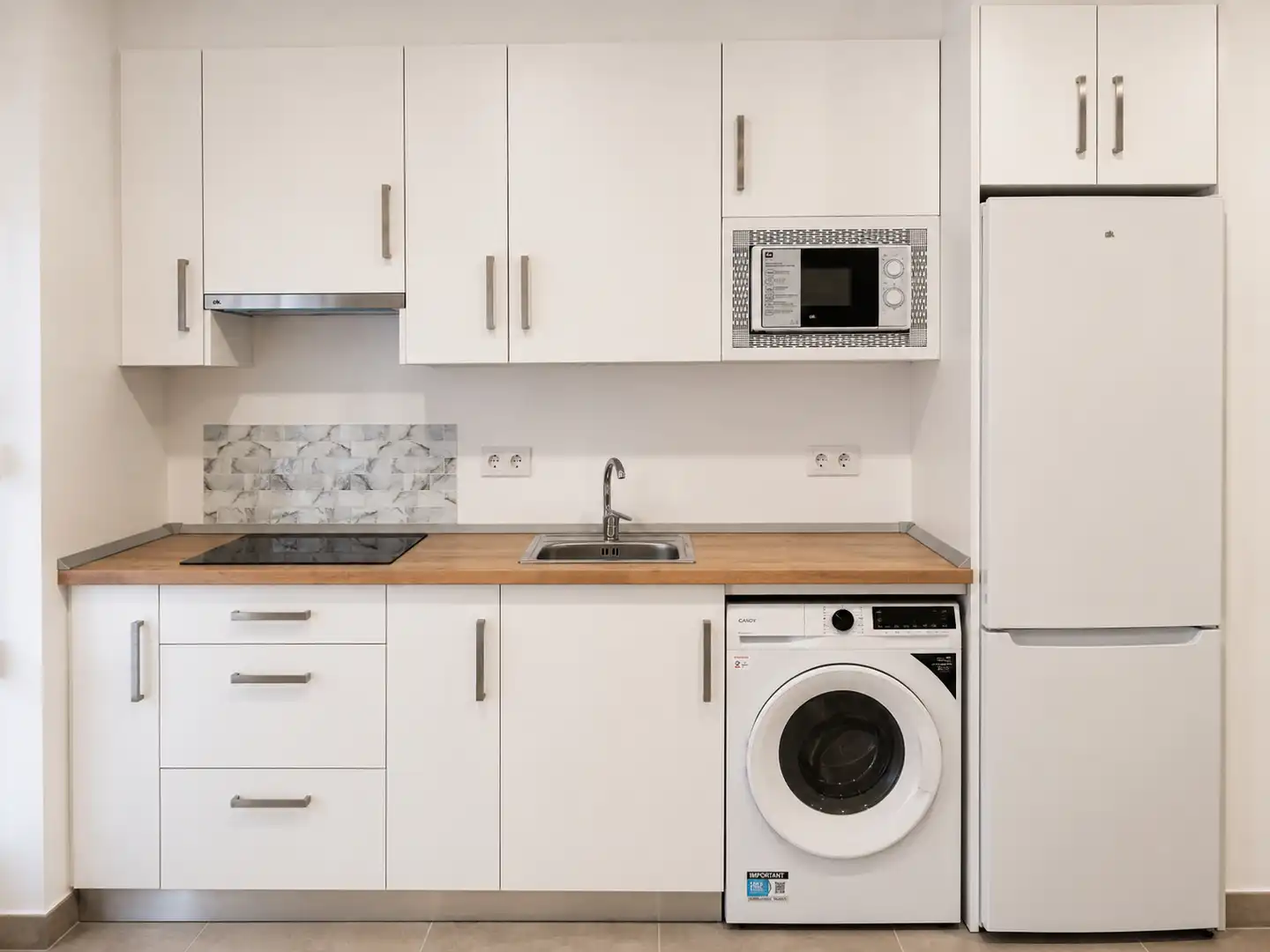 Cocina de Loft de alquiler en Cruz de Humilladero