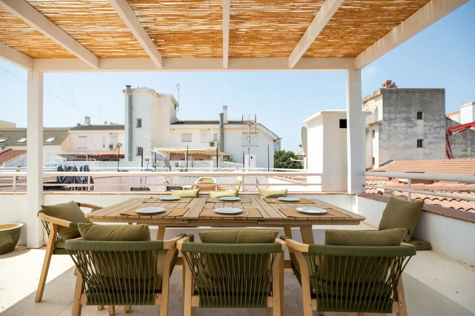 Terrace of Attic for rent in Málaga  with Terrace and Furnished