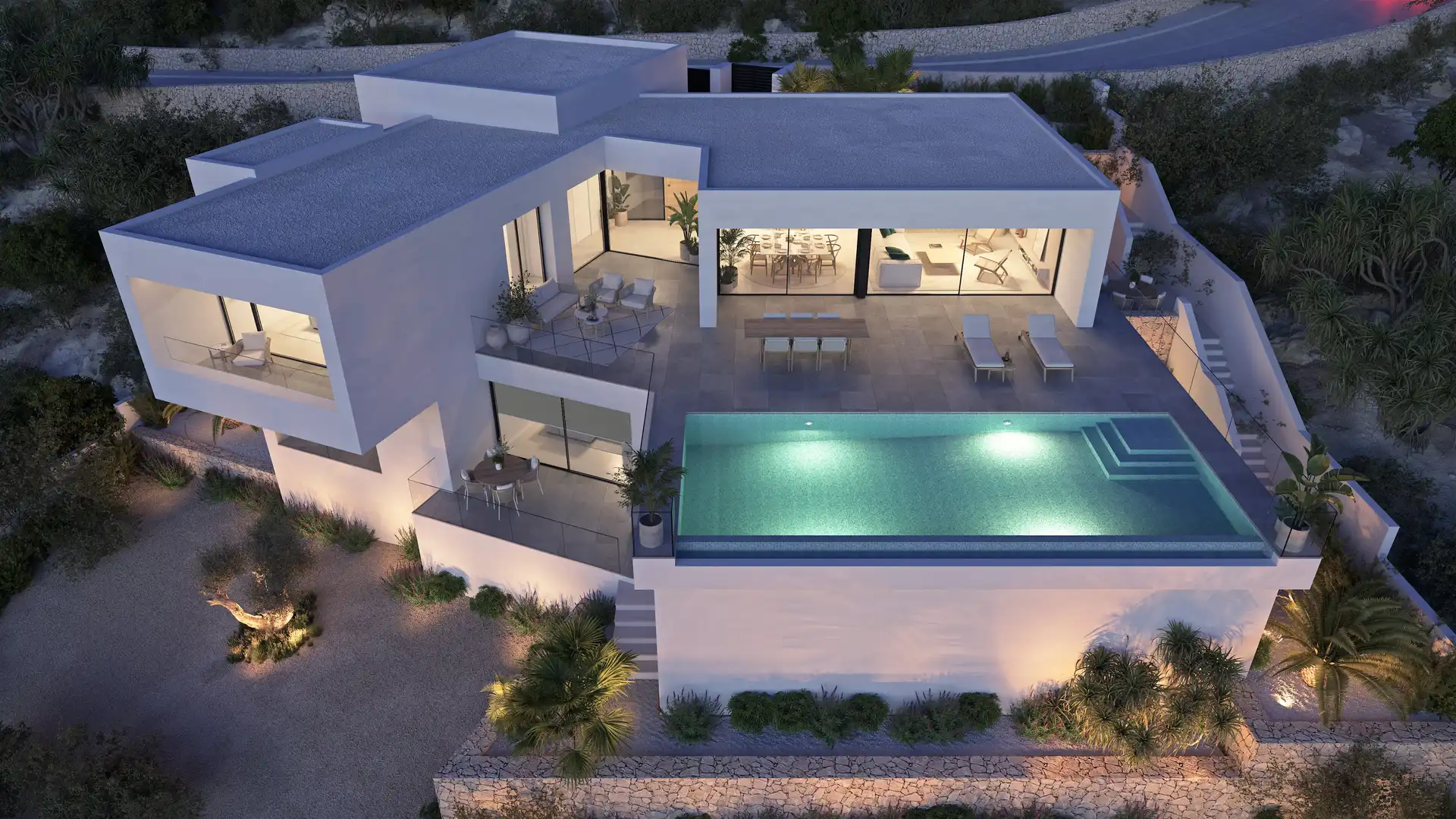 Detached house with pool for sale in Cumbre del Sol, imagen 5