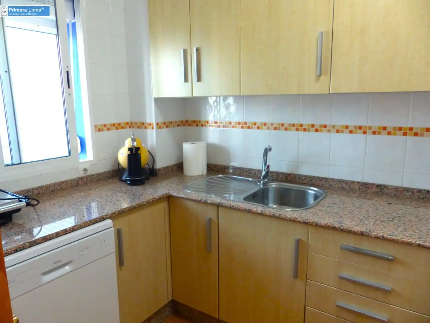 Cuina de Apartament en venda en Cartagena amb Terrassa, Moblat i Balcó