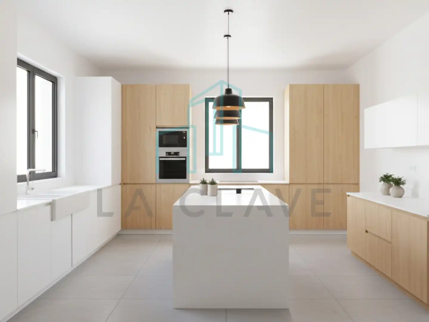 Cocina de Casa adosada en venta en Lliçà d'Amunt con Jardín privado, Terraza y Balcón
