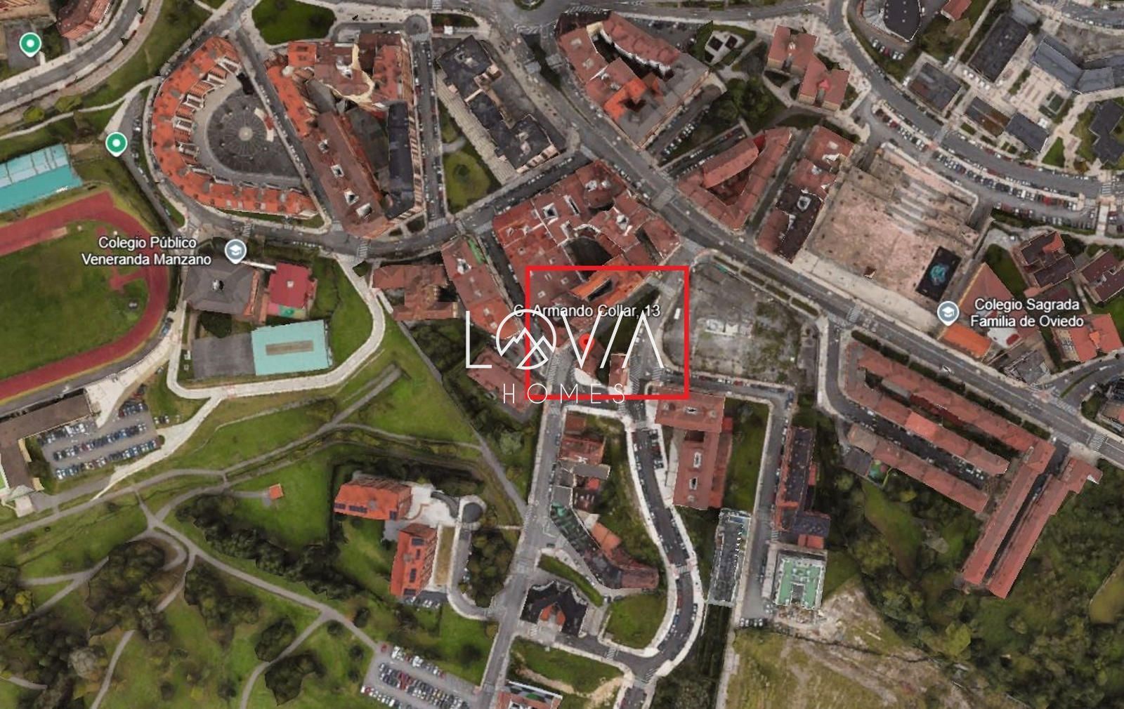 Vista exterior de Residencial en venda en Oviedo 