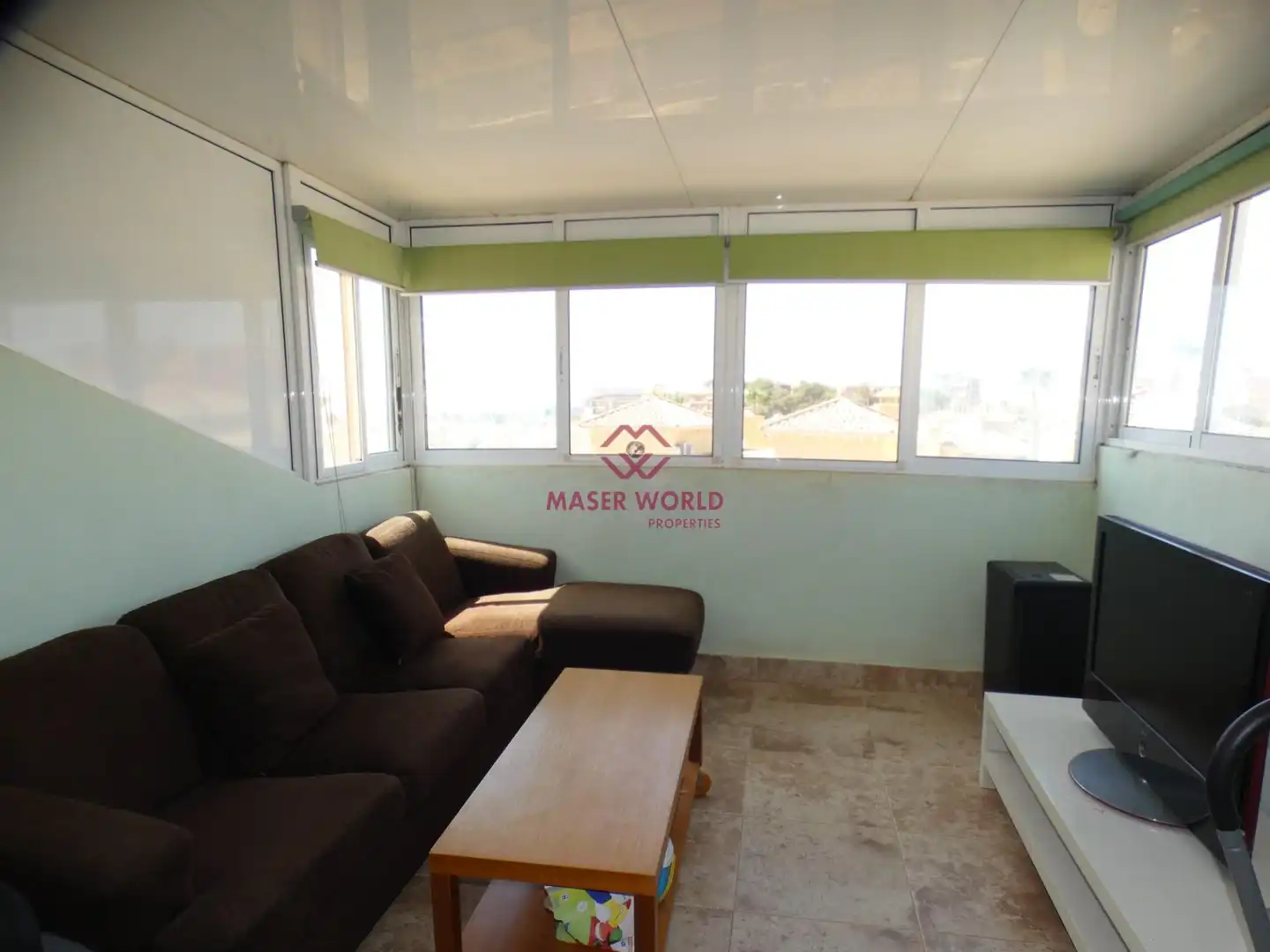 Living room of Duplexes for sale in Mazarrón  with Air Conditioner, Private garden and Terrace
