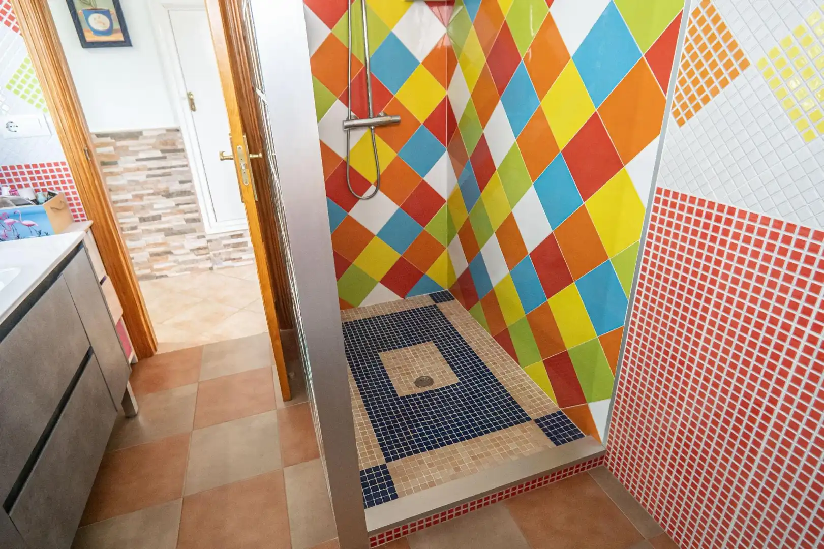 Baño de Finca rústica en venta en Macharaviaya con Terraza
