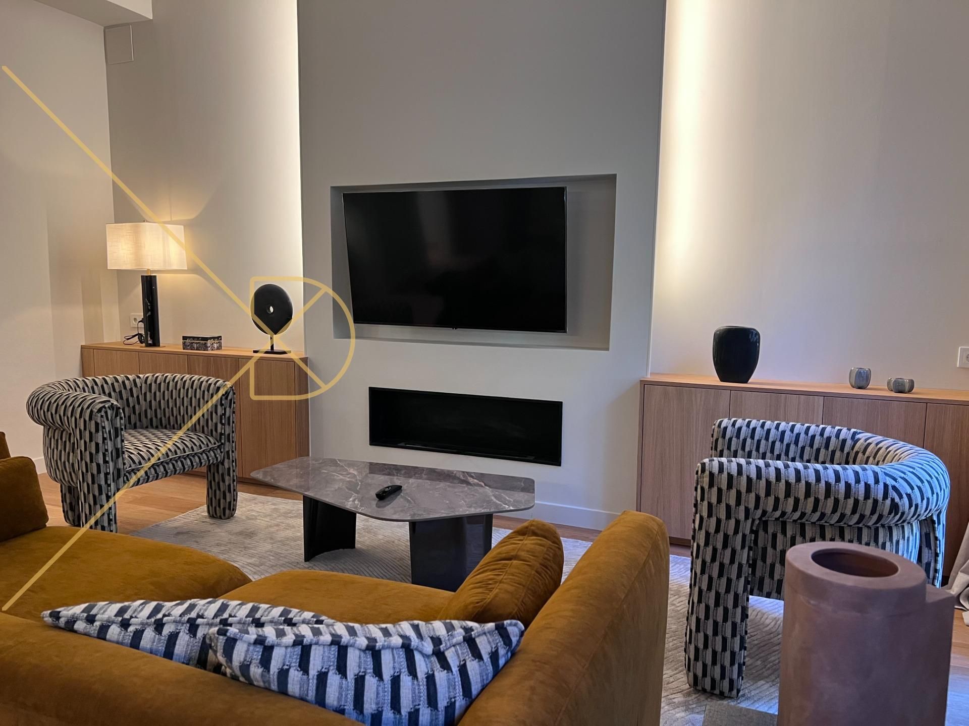 Living room of Flat for sale in  Barcelona Capital  with Air Conditioner, Heating and Terrace