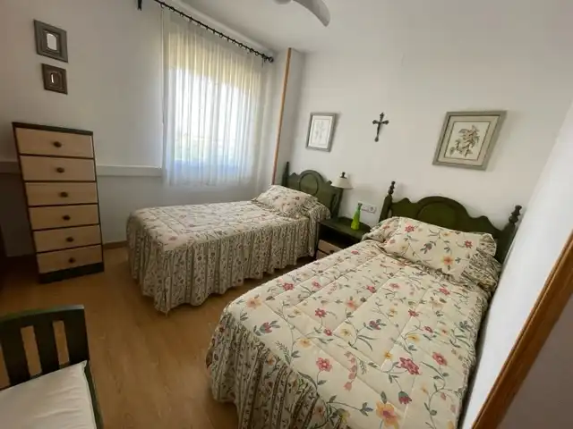 Bedroom of Apartments for rent in El Campello  with Air Conditioner, Heating and Furnished
