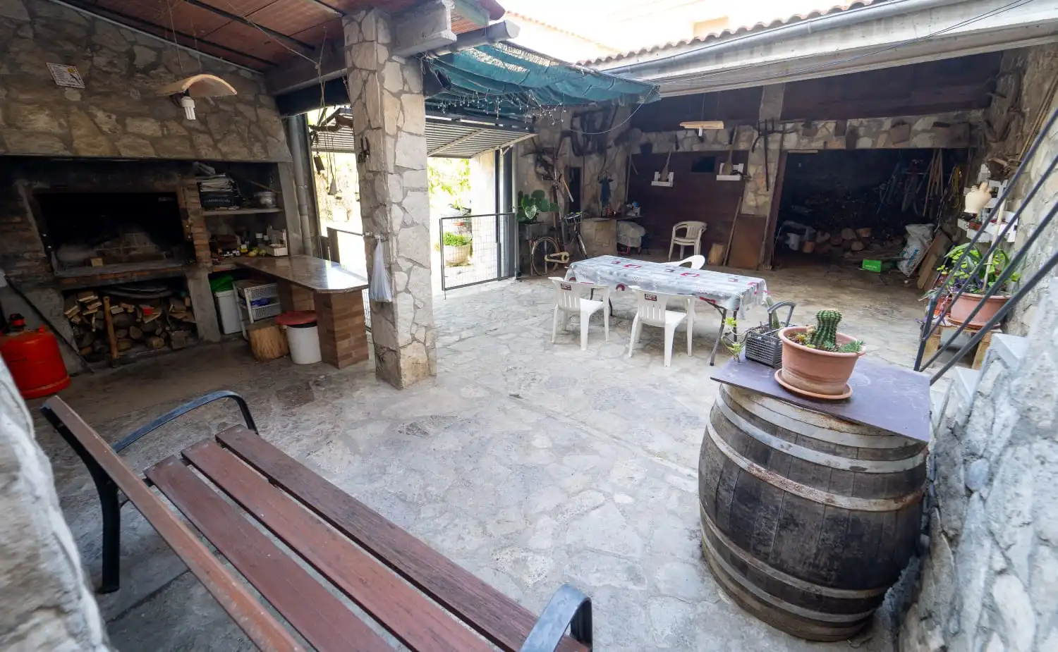 Terraza de Casa o chalet en venta en Jorba con Jardín privado, Terraza y Piscina