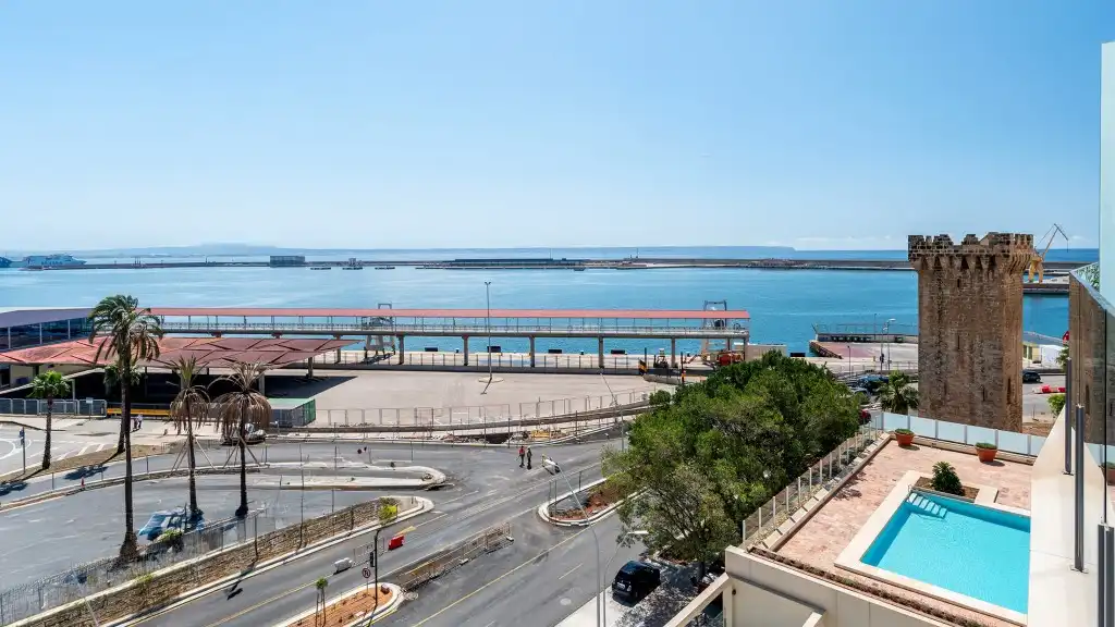 Vista exterior de Ático en venta en  Palma de Mallorca con Aire acondicionado, Calefacción y Terraza