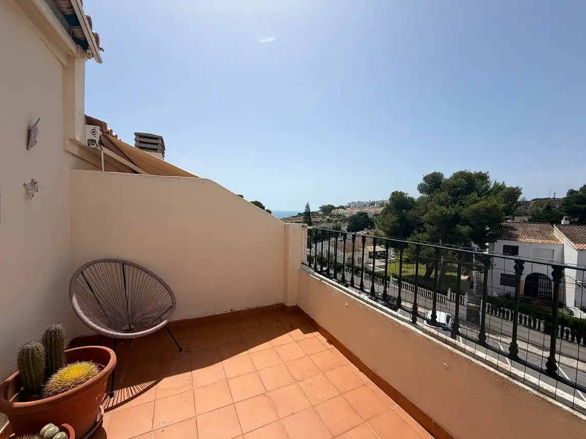 Terraza de Casa adosada en venta en Santa Pola con Terraza y Piscina comunitaria