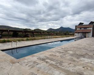 Swimming pool of Country house for sale in Aspe  with Air Conditioner, Terrace and Swimming Pool