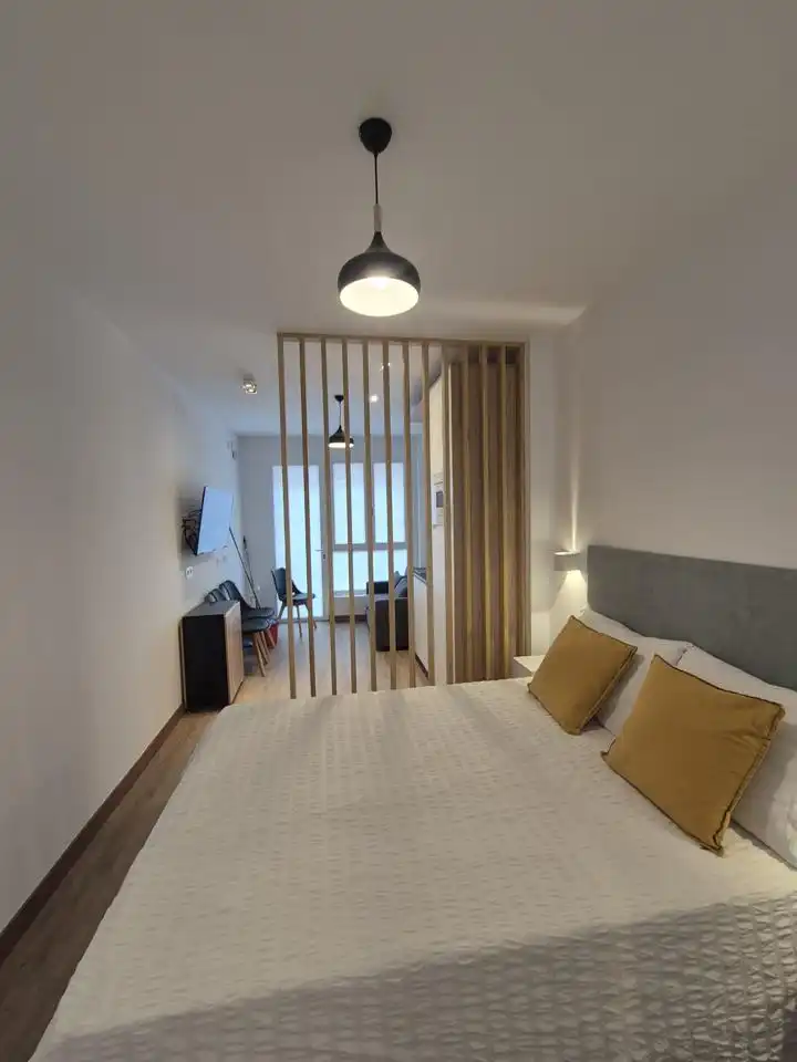 Dormitori de Estudi de lloguer en Madrid amb Aire condicionat