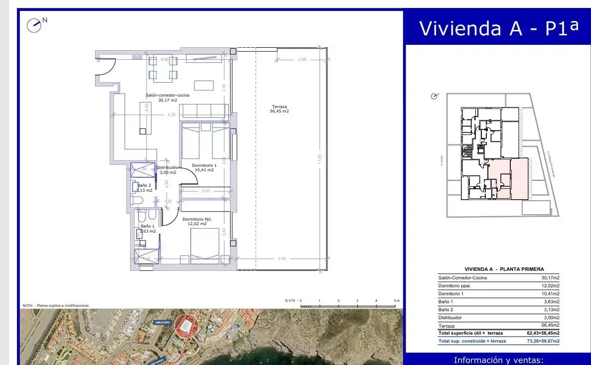 Apartament en venda a El Hornillo