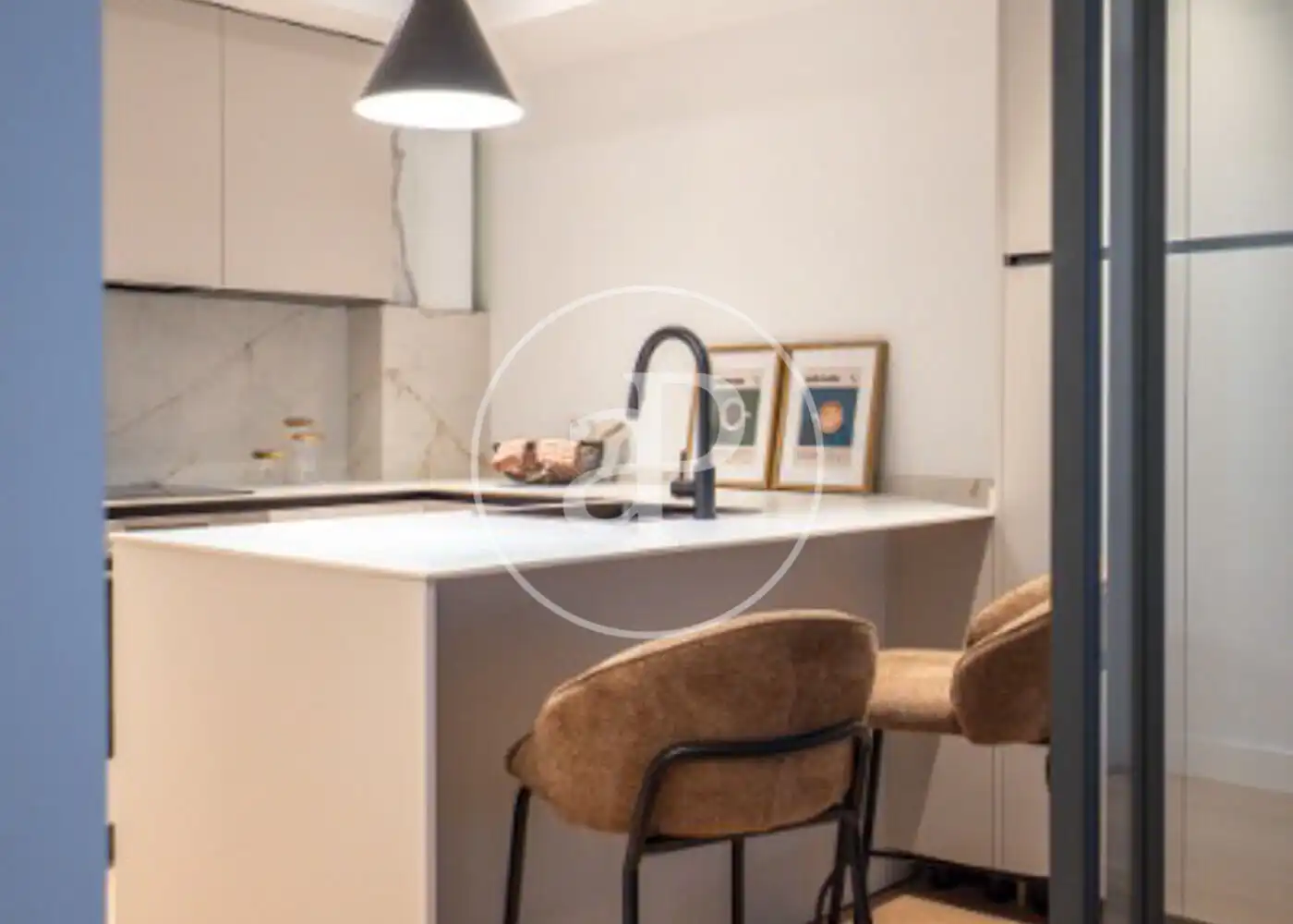 Kitchen of Flat for sale in Madrid  with Air Conditioner, Heating and Furnished