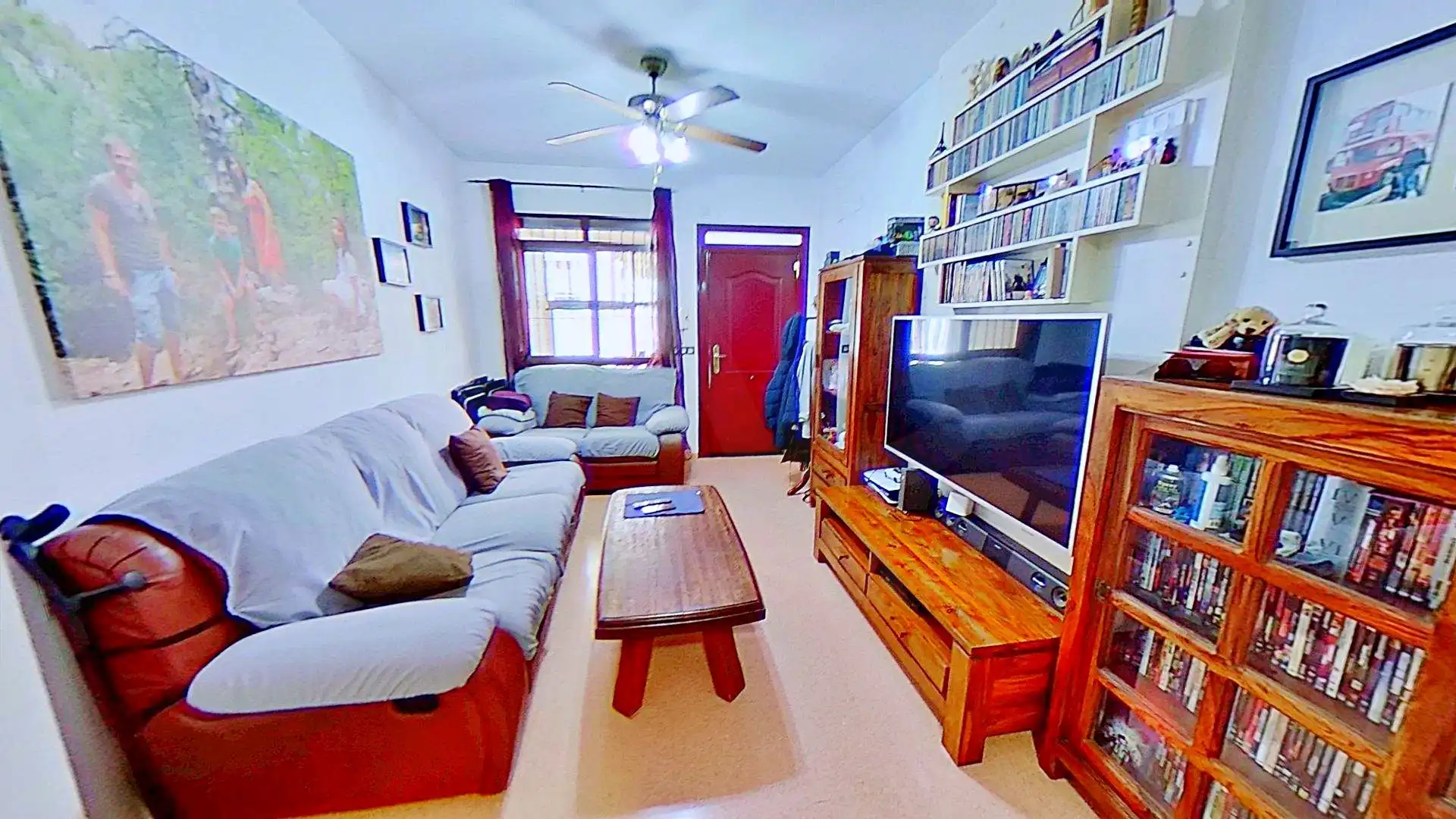 Living room of Flat for sale in Alicante / Alacant  with Air Conditioner, Heating and Terrace
