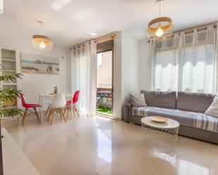 Living room of Apartment to rent in El Campello  with Air Conditioner, Terrace and Balcony