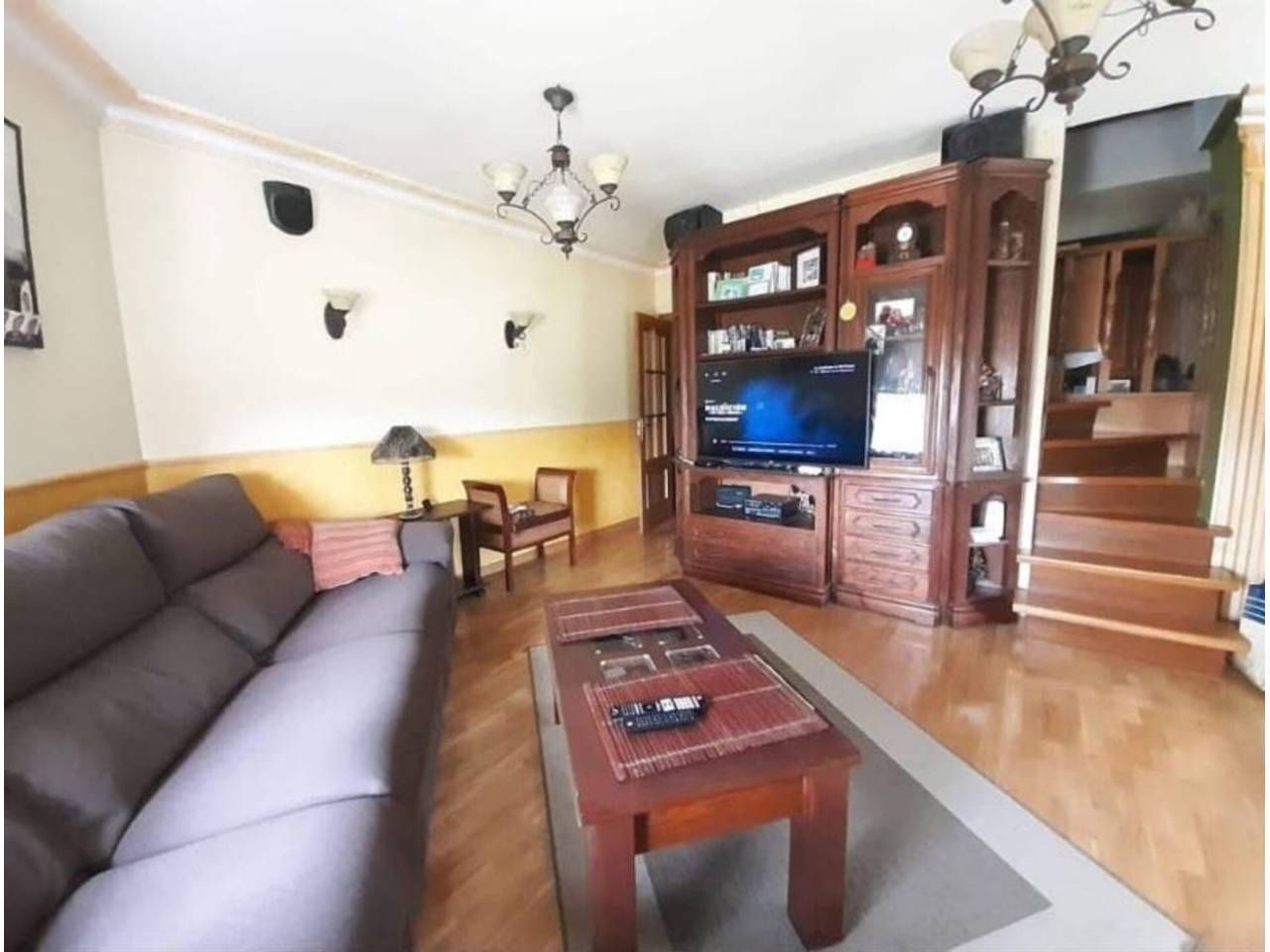 Living room of Duplex for sale in Villagonzalo Pedernales  with Heating, Parquet flooring and Furnished