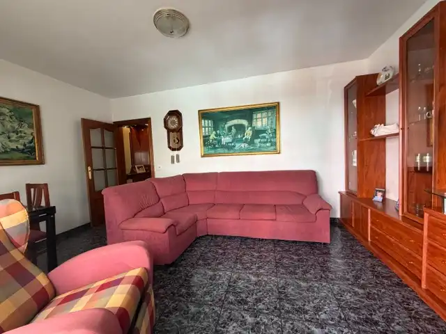 Sala d'estar de Pis en venda en Premià de Mar amb Terrassa, Moblat i Forn
