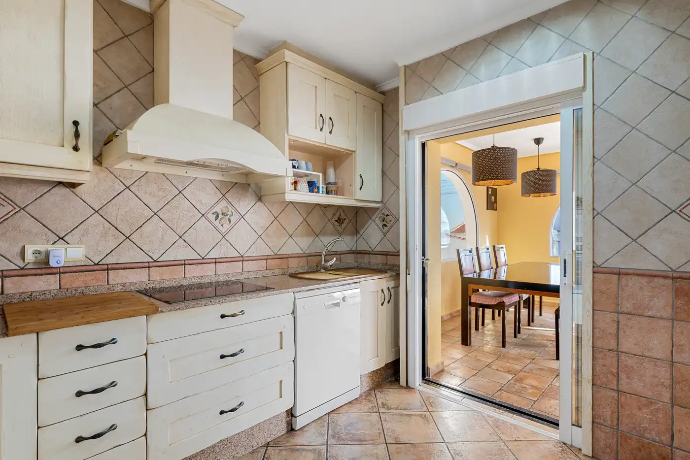 Cocina de Casa o chalet en venta en Rojales con Aire acondicionado, Jardín privado y Terraza