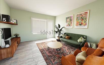 Living room of Flat for sale in  Logroño  with Heating, Parquet flooring and Terrace