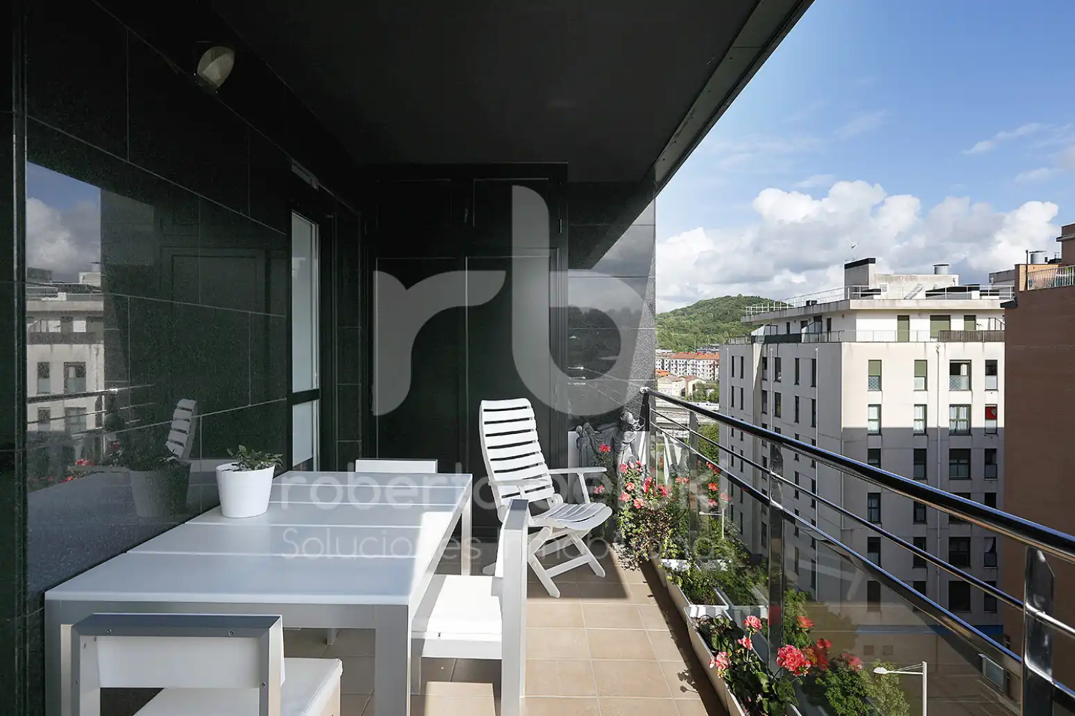 Terraza de Piso en venta en Donostia - San Sebastián  con Calefacción, Terraza y Balcón