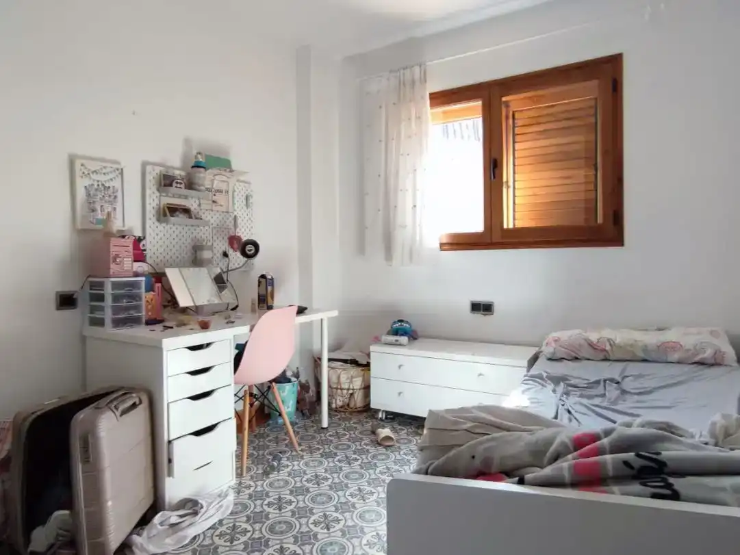 Schlafzimmer von Wohnung zum Verkauf in Tavernes de la Valldigna mit Klimaanlage und Balkon