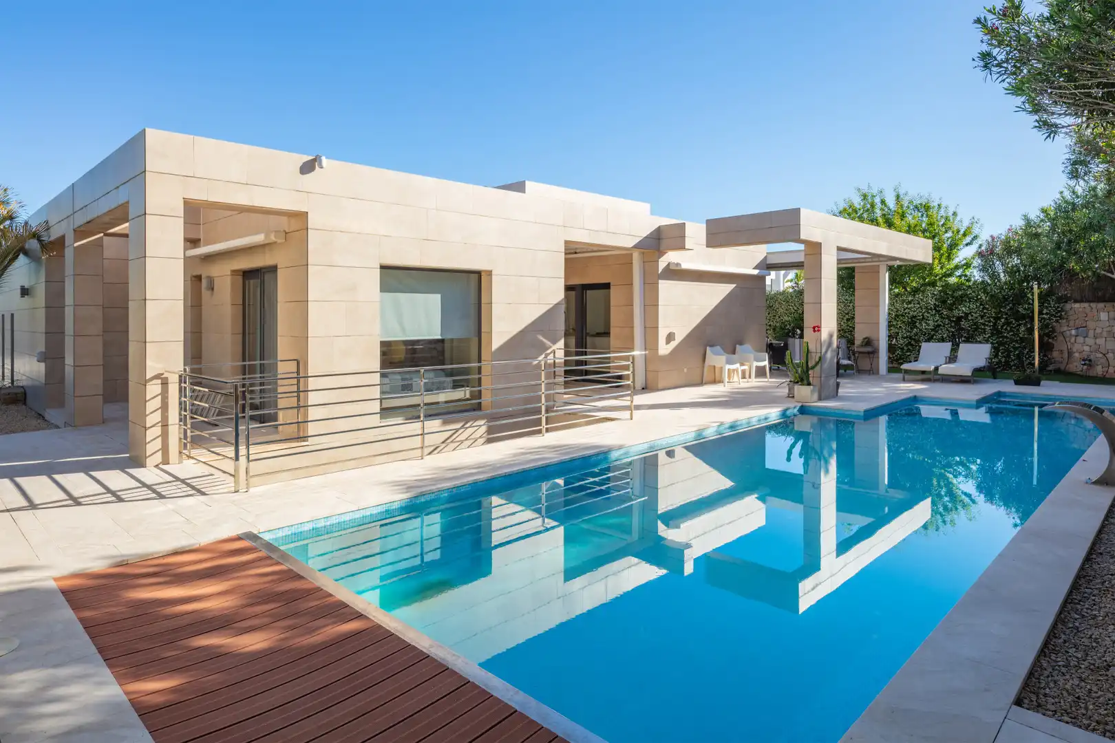 Piscina de Casa o xalet en venda en Jávea / Xàbia amb Aire condicionat, Jardí privat i Terrassa