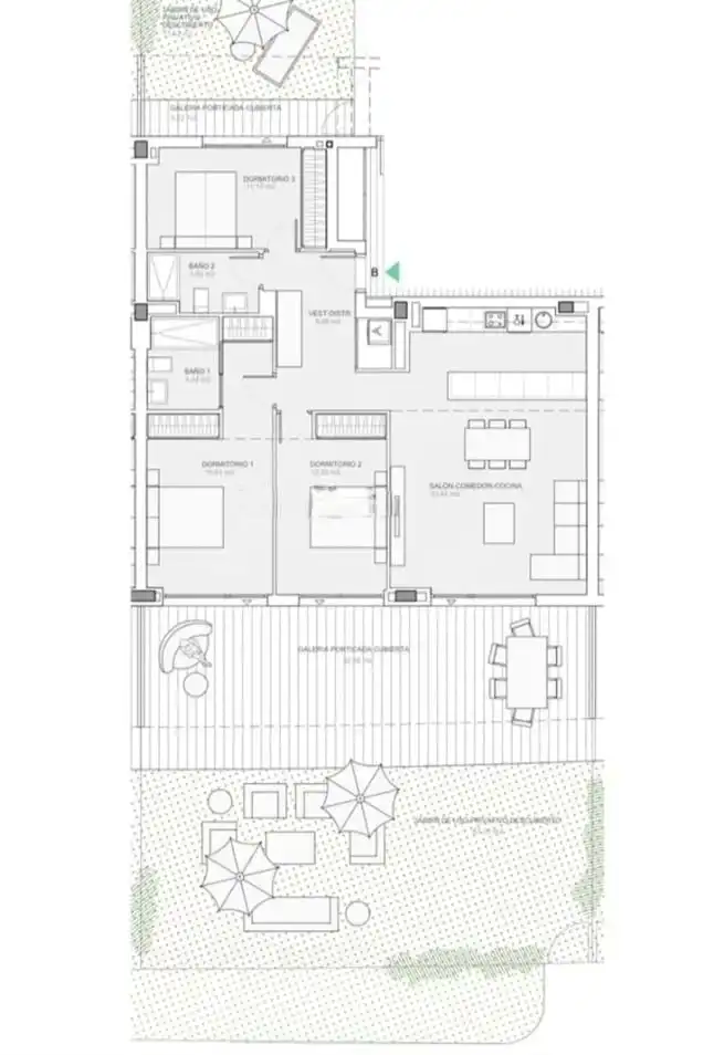 Appartement avec piscine à vendre à Las Tres Piedras - Costa Ballena, imagen 40