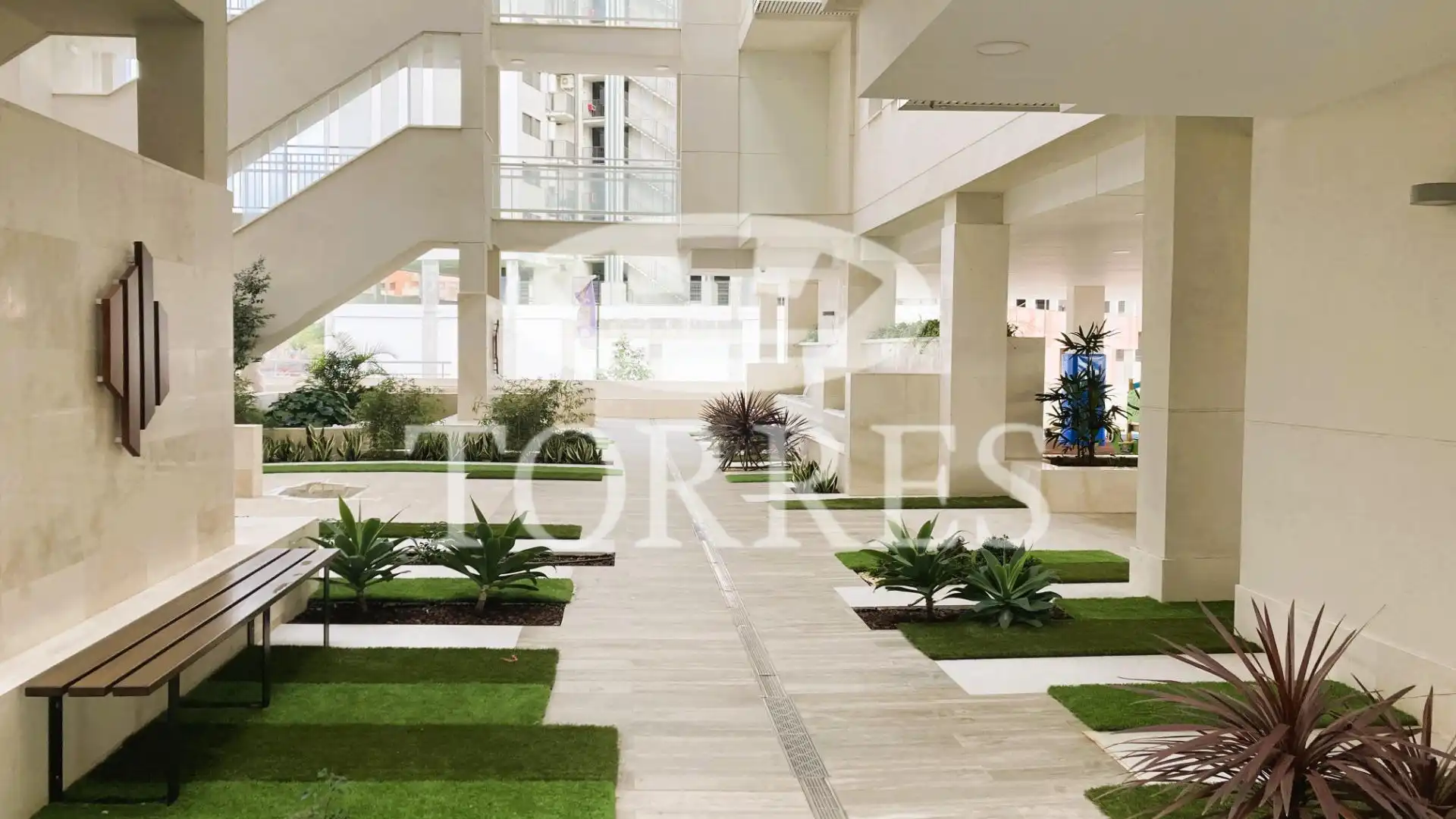 Terrasse von Wohnung zum Verkauf in Málaga Capital mit Klimaanlage und Abstellraum