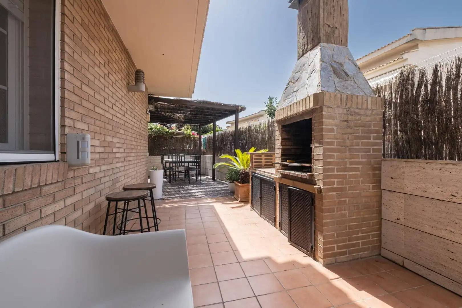 Terraza de Casa adosada en venta en Salou con Aire acondicionado, Jardín privado y Parquet