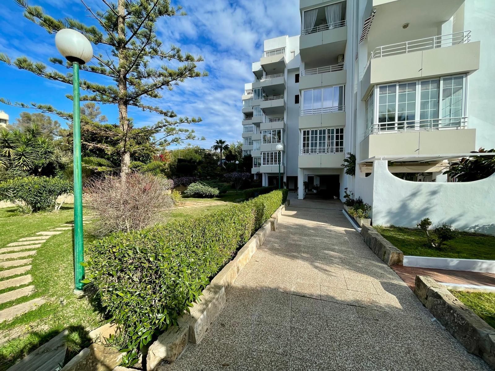 Exterior view of Flat to rent in Calvià  with Air Conditioner, Private garden and Terrace