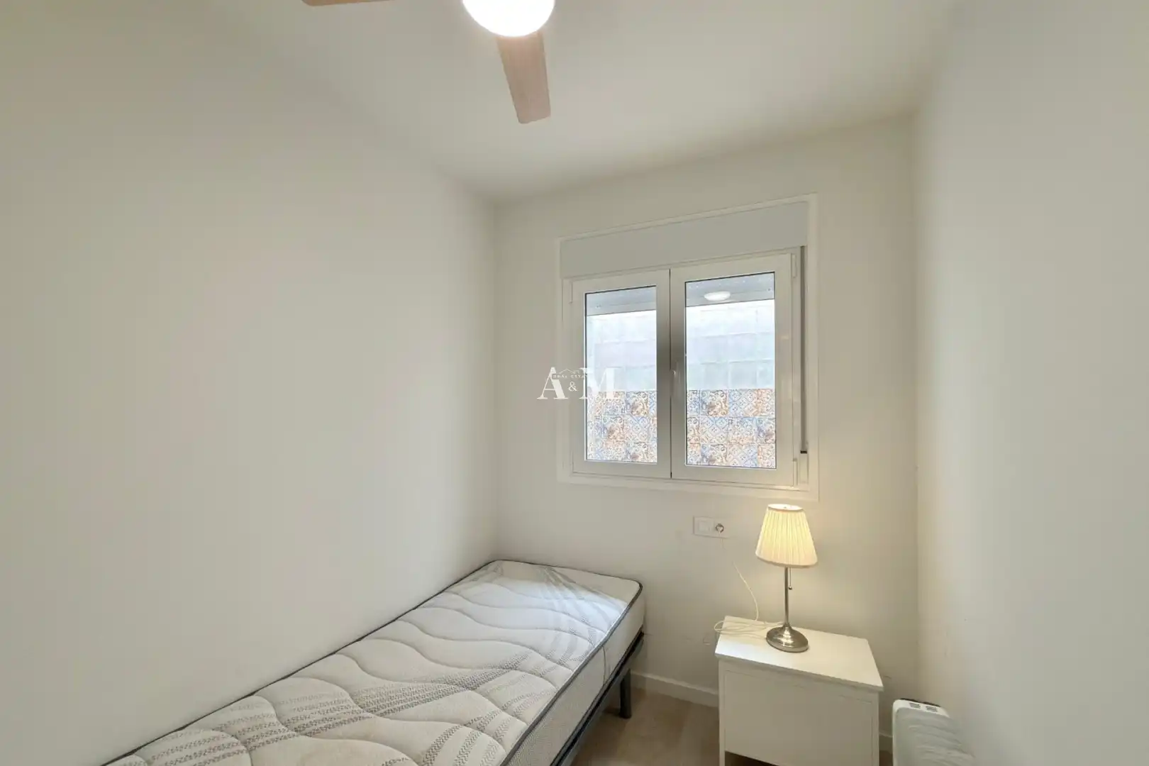 Schlafzimmer von Erdgeschoss zur Miete in San Pedro del Pinatar mit Möbliert, Ofen und Waschmaschine