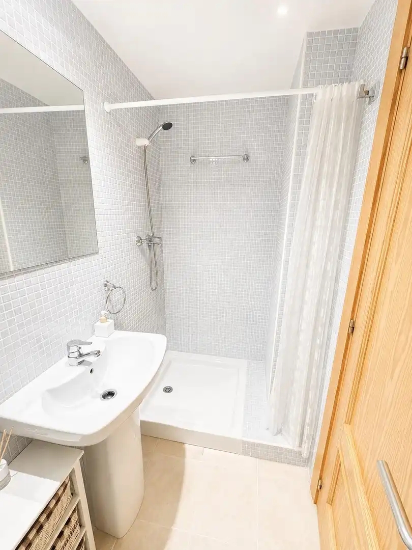 Bany de Apartament de lloguer en  Palma de Mallorca amb Aire condicionat, Calefacció i Terrassa