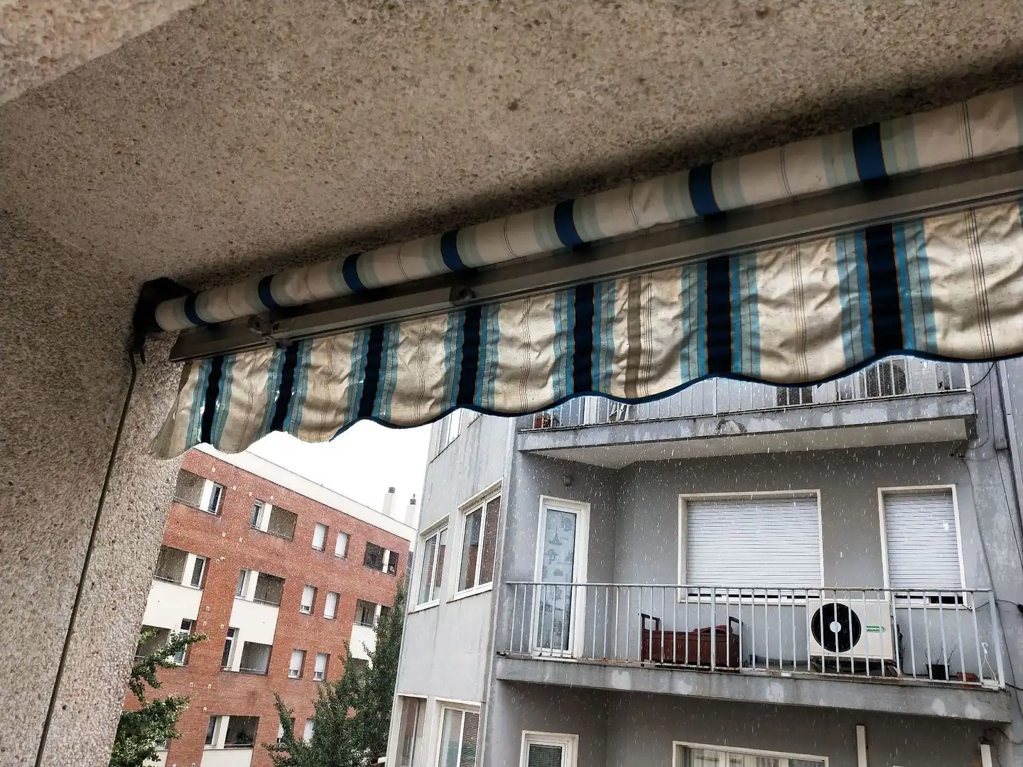 Balcony of Flat for rent in Girona  with Furnished