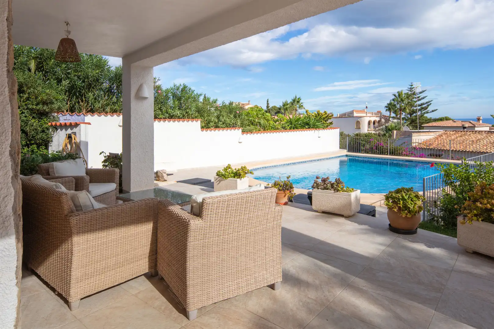 Terrassa de Casa o xalet en venda en Jávea / Xàbia amb Aire condicionat, Jardí privat i Terrassa