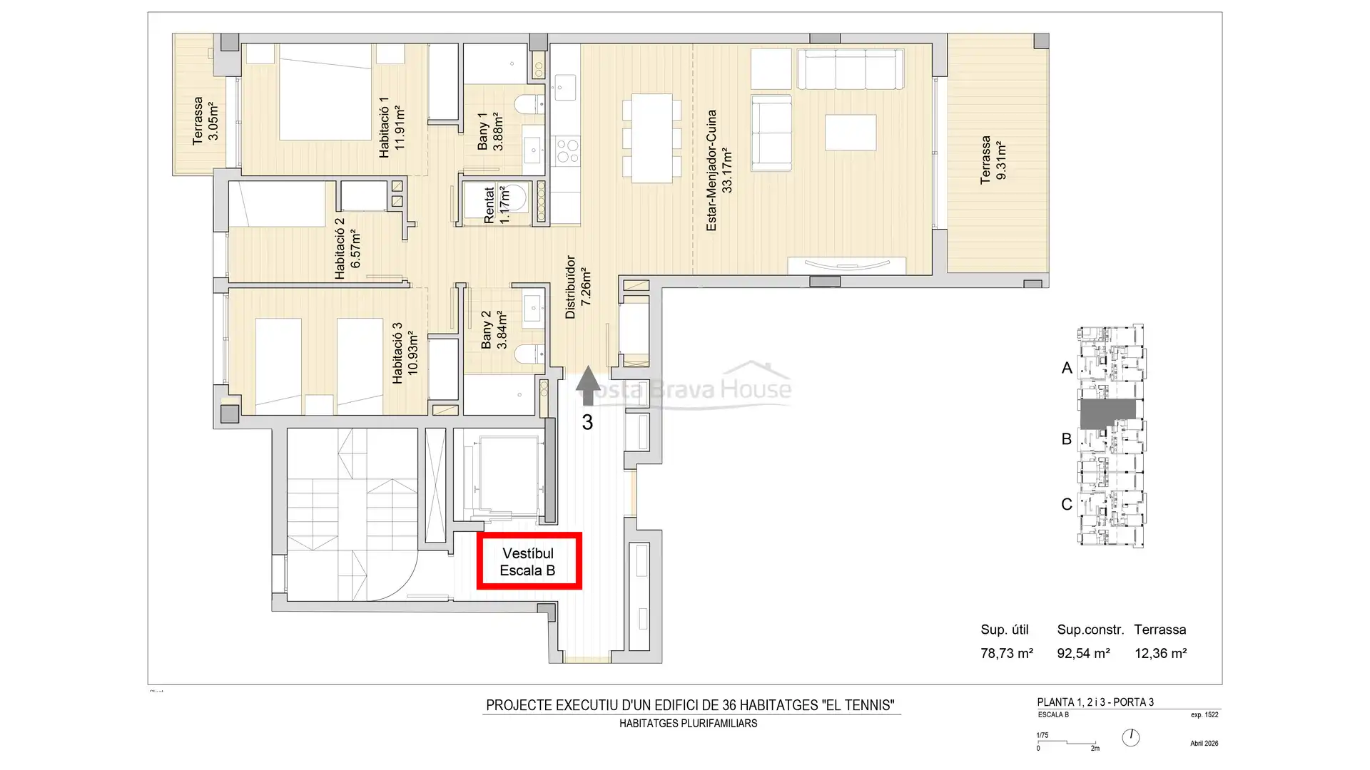 Appartement compact avec piscine à vendre à Carrer del Pirineu, imagen 24