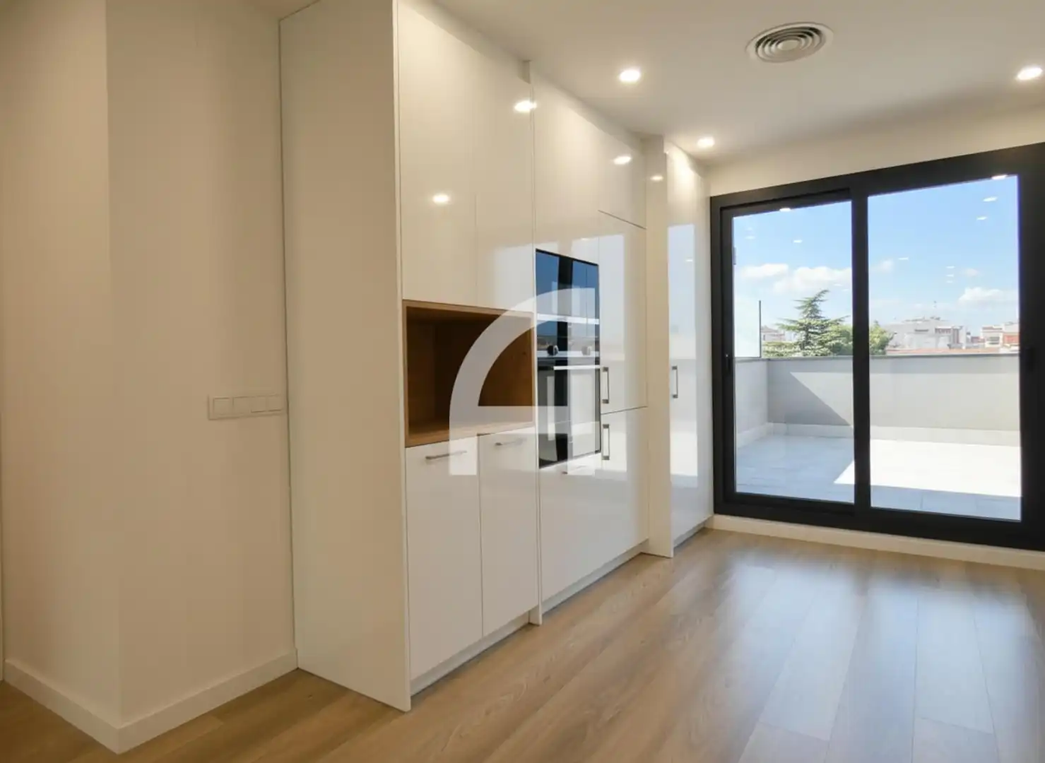 Kitchen of Duplexes for sale in Terrassa  with Air Conditioner, Heating and Parquet flooring