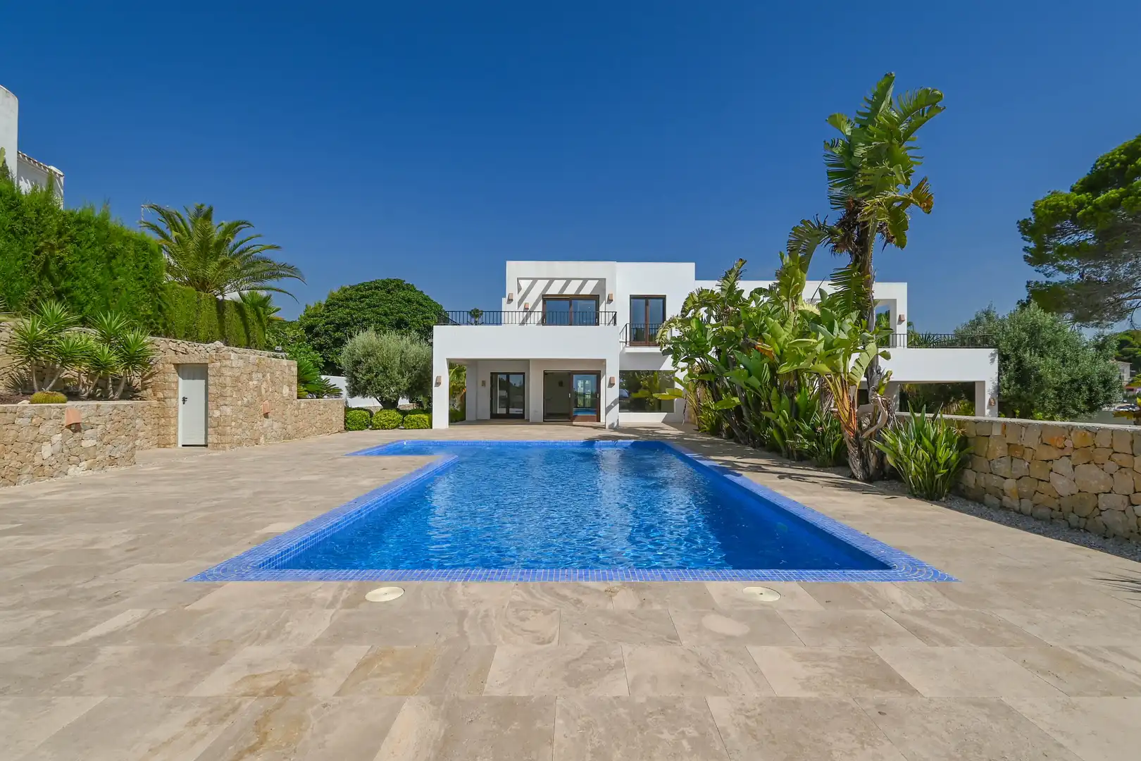 Swimming pool of Houses for sale in Moraira  with Private garden, Terrace and Swimming Pool