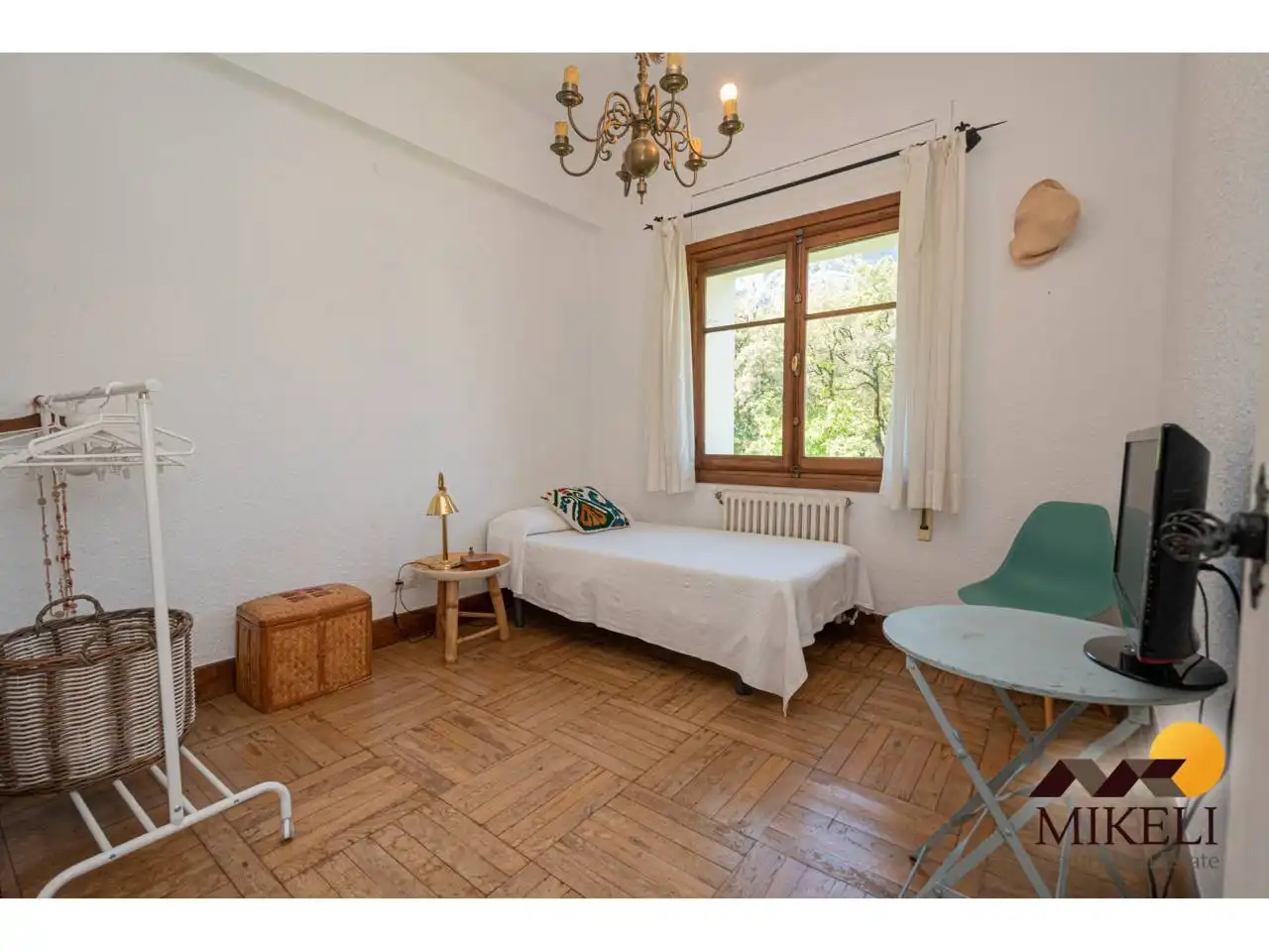 Dormitori de Casa o xalet de lloguer en Ramales de la Victoria amb Calefacció, Jardí privat i Parquet