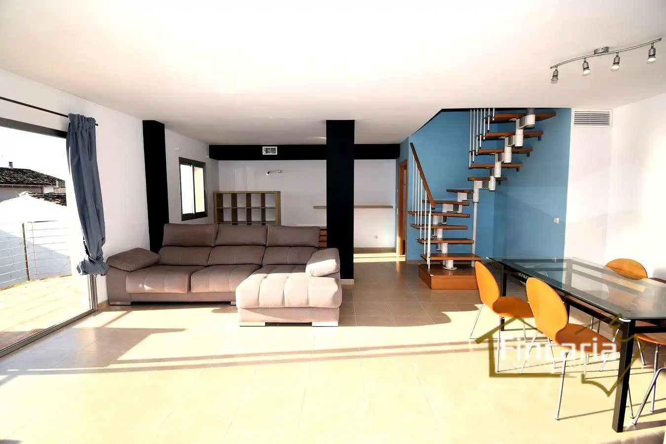 Wohnzimmer von Dachboden zum Verkauf in Manacor mit Terrasse, Abstellraum und Balkon