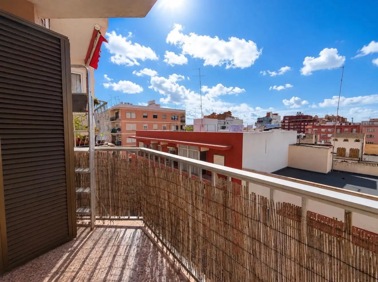 Terrasse von Wohnung zum Verkauf in  Palma de Mallorca mit Parkett und Balkon