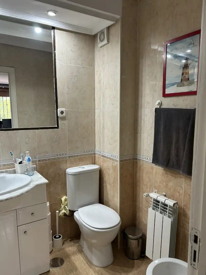 Baño de Casa o chalet en venta en El Escorial con Aire acondicionado, Calefacción y Jardín privado