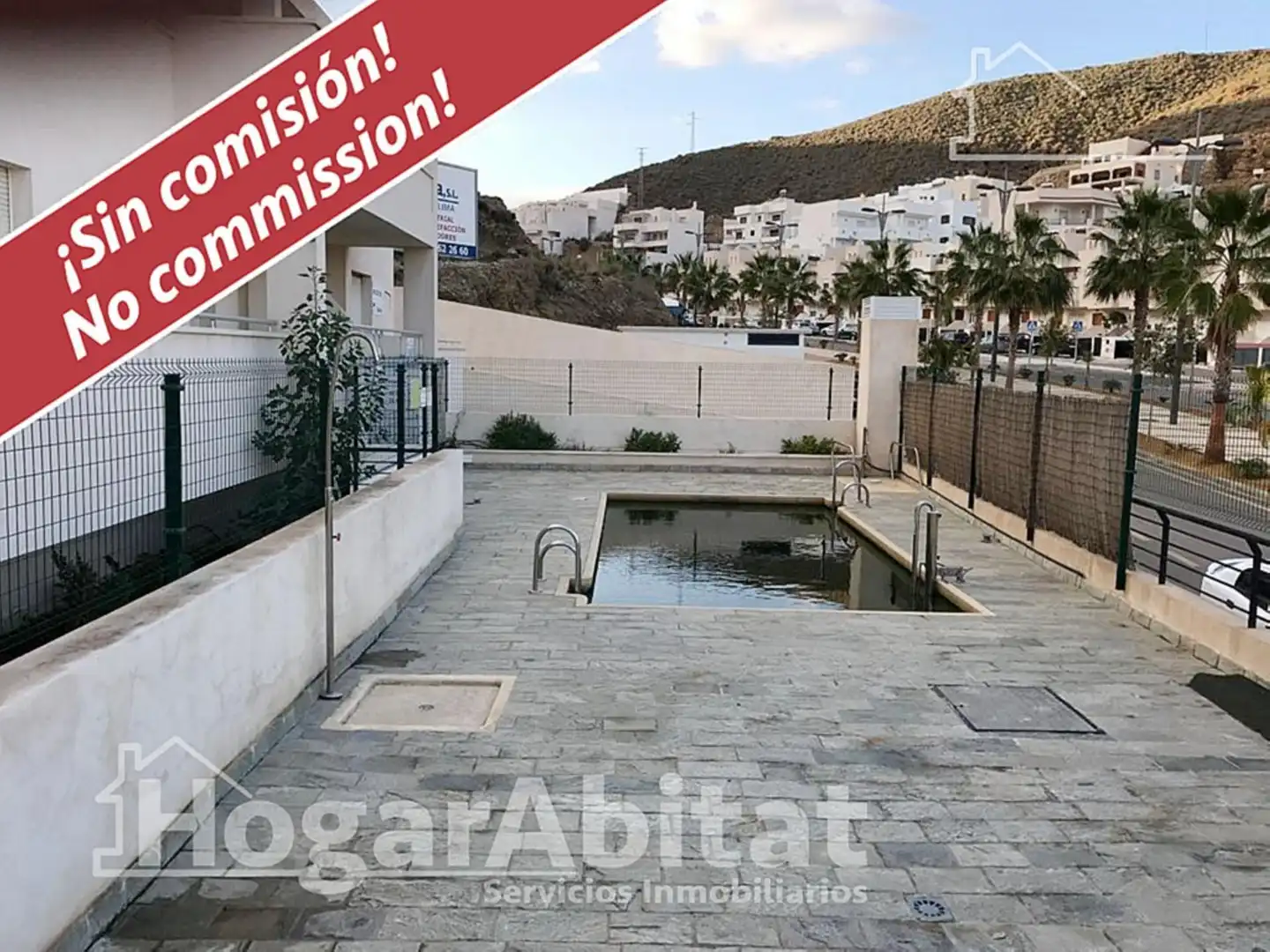 Piscina de Casa o xalet en venda en Carboneras amb Aire condicionat, Terrassa i Piscina comunitària