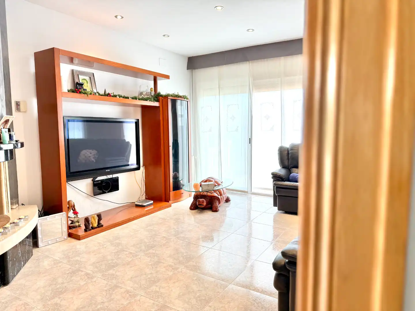 Sala d'estar de Casa o xalet en venda en Tiana amb Aire condicionat, Calefacció i Jardí privat