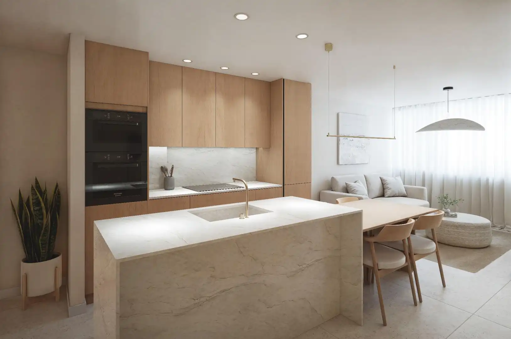 Kitchen of Flat for sale in Centro