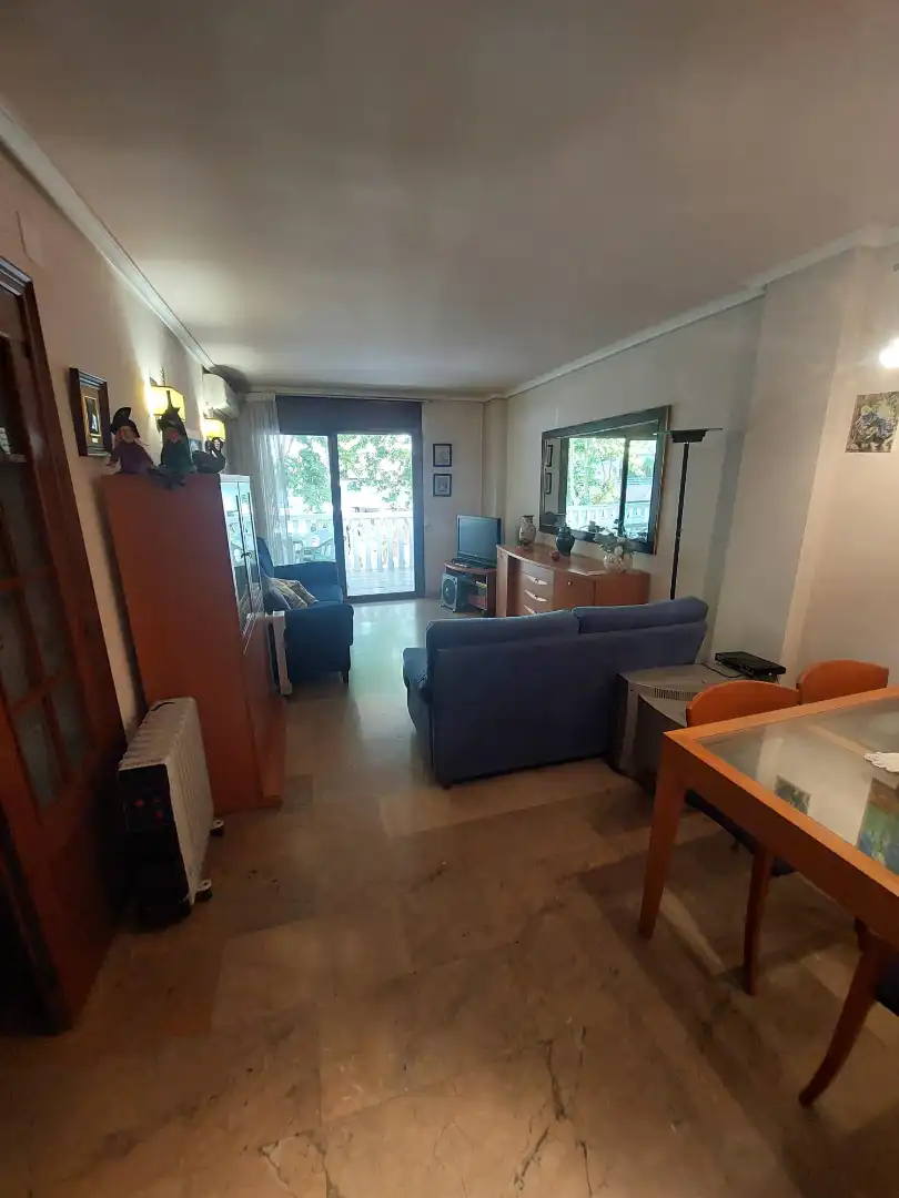 Sala de estar de Piso en venta en Salou con Aire acondicionado, Terraza y Amueblado