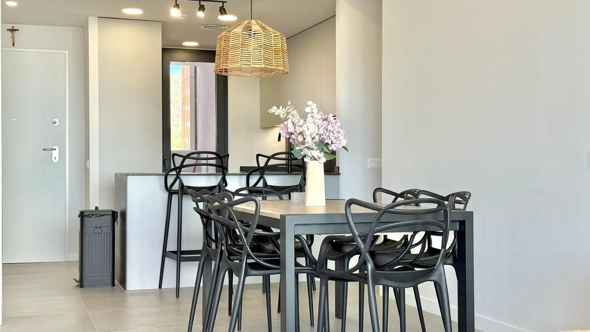 Dining room of Flat for sale in Finestrat  with Air Conditioner, Heating and Terrace