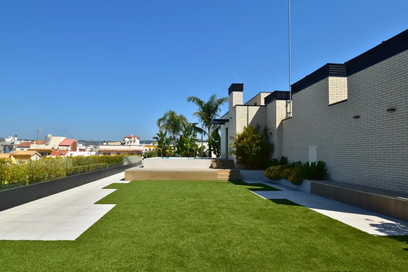 Terrace of Flat for sale in Vilanova i la Geltrú  with Air Conditioner, Heating and Terrace