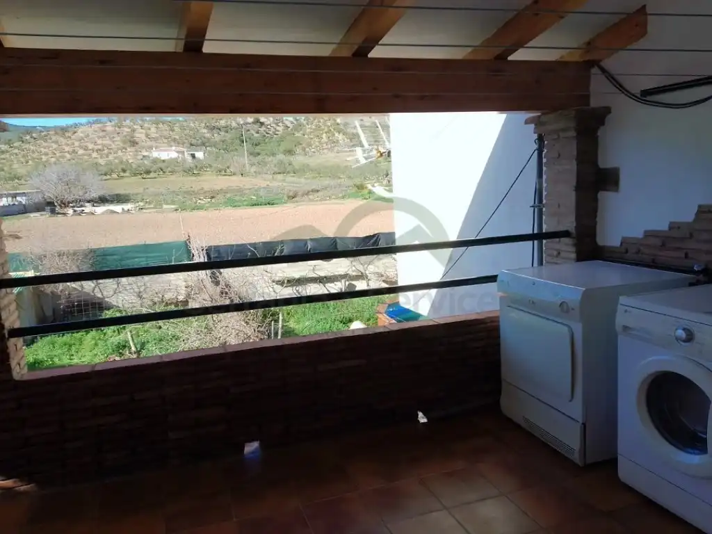 Terrassa de Casa o xalet en venda en El Burgo