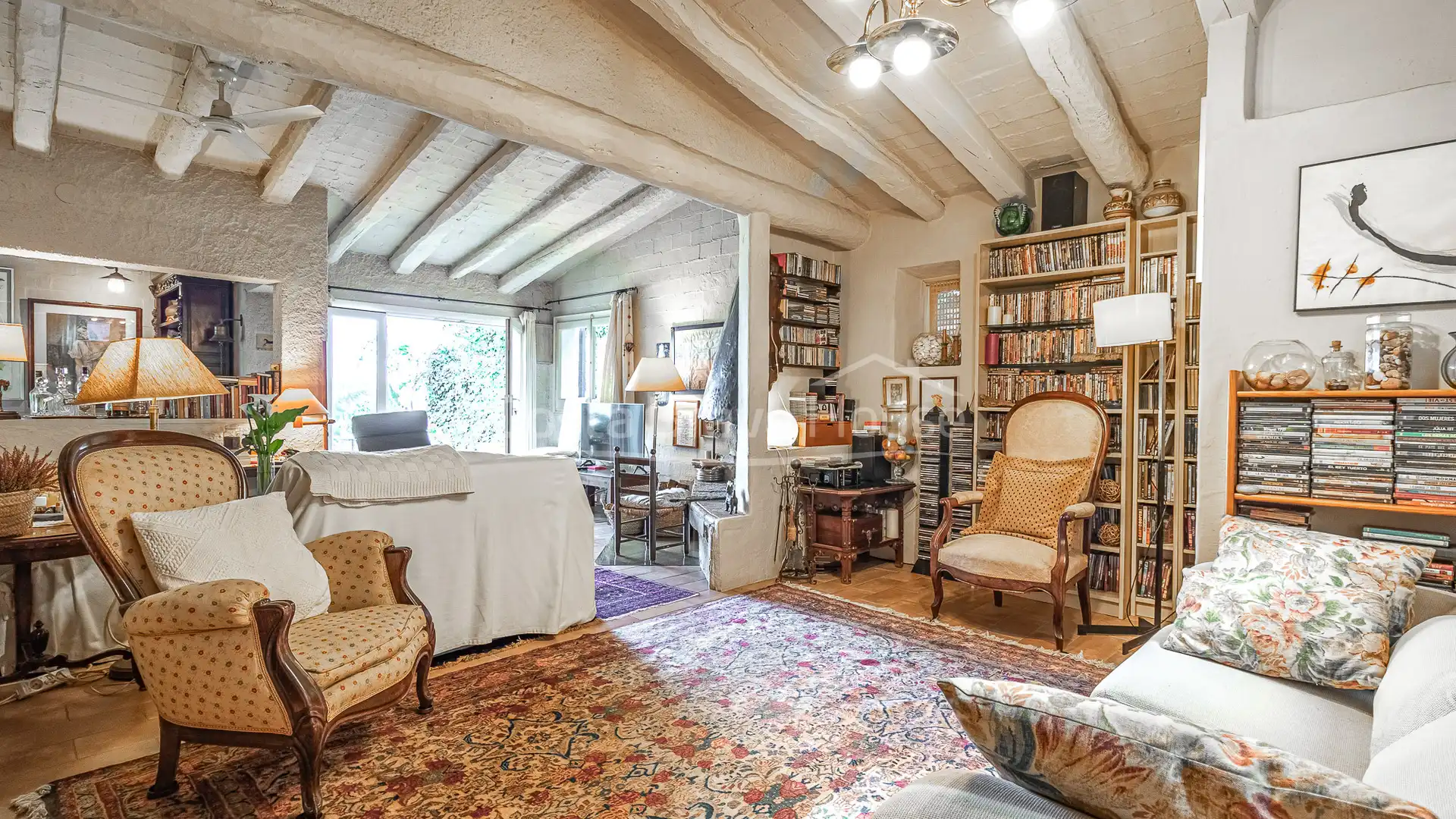 Living room of Houses for sale in Begur  with Heating, Private garden and Terrace