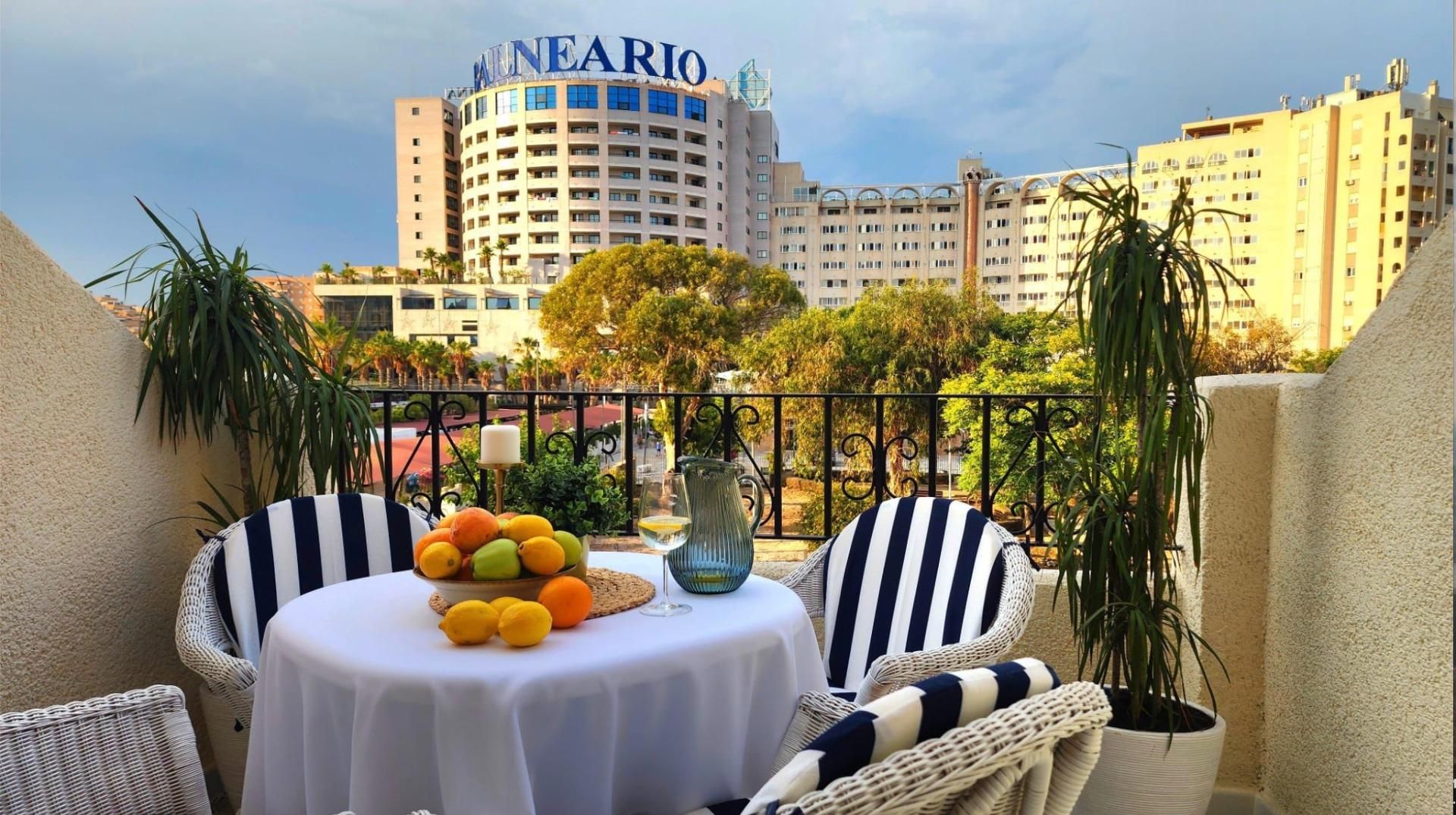 Terrace of Apartment for sale in Oropesa del Mar / Orpesa  with Air Conditioner and Terrace